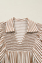 Lina Short Puff Sleeve Blouse