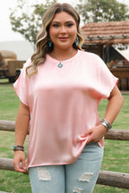 Nyomi Short Batwing Sleeve PLUS Top