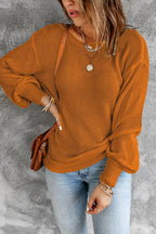 Evelyn Shoulder Kangaroo Baggy Hoodie