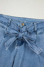 Ava Sash Wide Leg Jeans