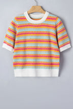 Bellamy Knit Short Sleeve Sweater