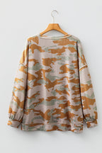 Elliot Patchwork Drop Shoulder Sweatshirt
