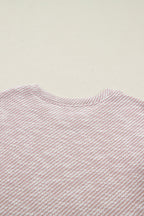 Amanda Ruffled Short Sleeve Blouse