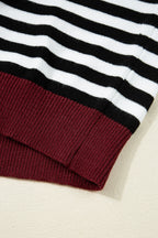 Julieta Colorblock Sleeve Chic Sweater