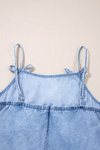 Rosalie Ruffle Hem Short Dress