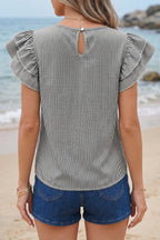 Brynn Sleeve Casual Shift Blouse