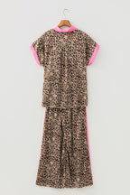 Lylah Contrast Trim Lounge Set