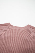Khloe Mixed Texture Knit Sweater