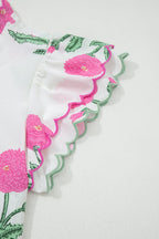 Mariah Detail Short Sleeve Blouse