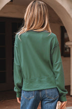 Noah Ribbed Drop Shoulder Sweatshirt