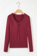Collins Sleeve T Shirt Long Sleeve Top