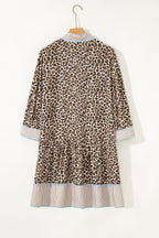 Davina Long Sleeve Mini PLUS Dress