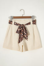Ariel Pleated Wide Leg Shorts