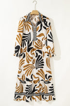 Zaylee Sleeve Ruffle Hem Dress