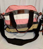 Multi Color Canvas Purse