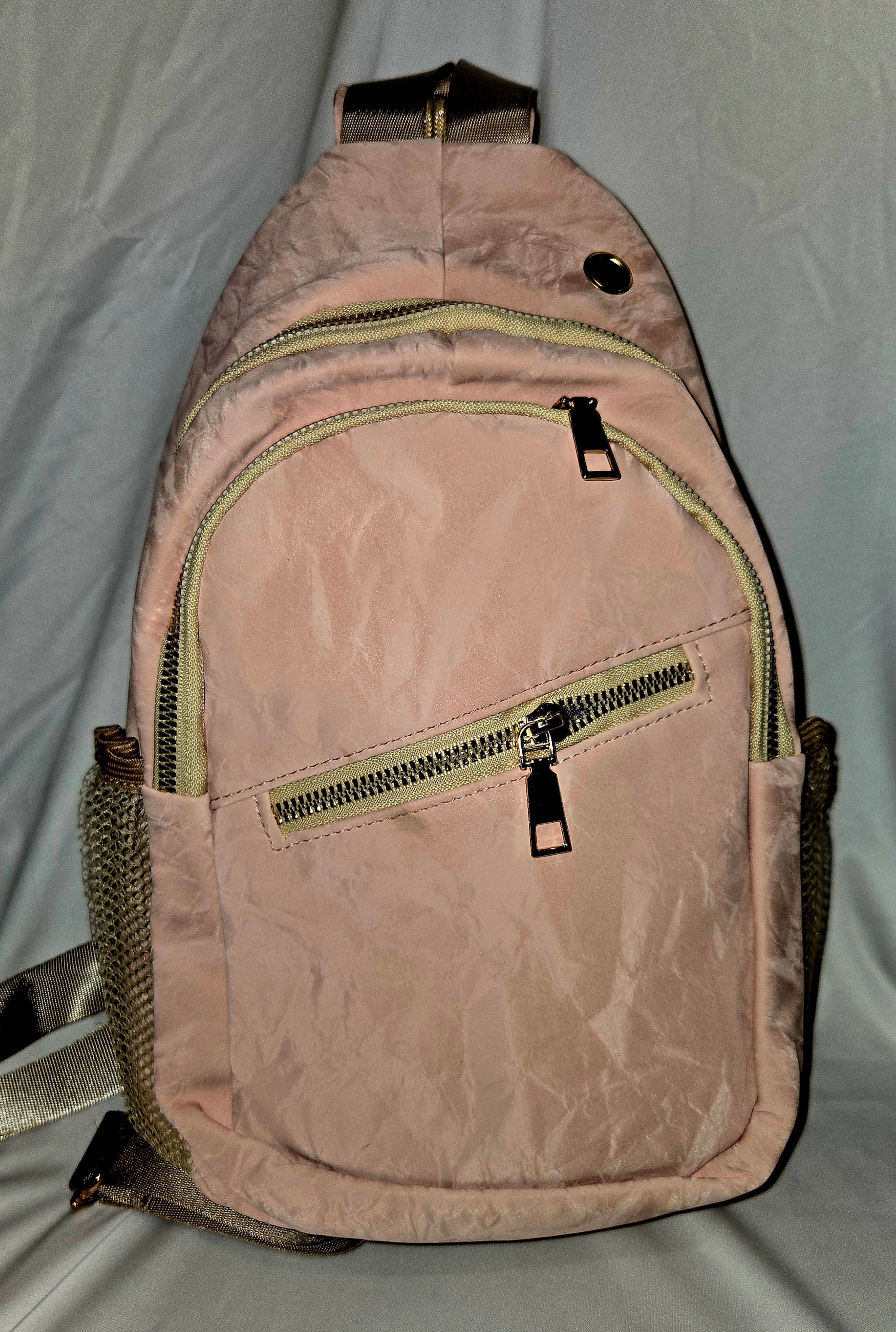 Pink Convertible Sling or Backpack Style