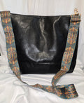 Black Medium Size Cross Body Purse