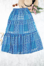 Helena Paisley Print Maxi Skirt