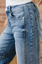 Milena Seam Detail Shift Jeans