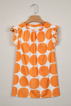 Nayeli Frilled Shift Tank Top