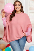 Maci Sleeve Poncho Style PLUS Sweater