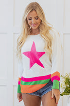 Madilynn Edge Drop Shoulder Sweater