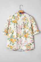 Alayna Woven Half Sleeve PLUS Blouse