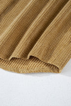 Giuliana Patched Up Corduroy Shacket