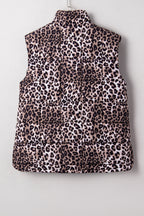 Aria Zipper Casual Puff Vest