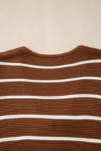 Lilly Striped Knit Cardigan Sweater