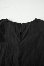 Amani Short Sleeve Textured Blouse