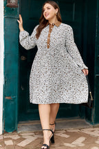 Ayah Sleeve Loose Mini PLUS Dress