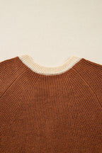 Gabriella Knit Neckline Short Cardigan