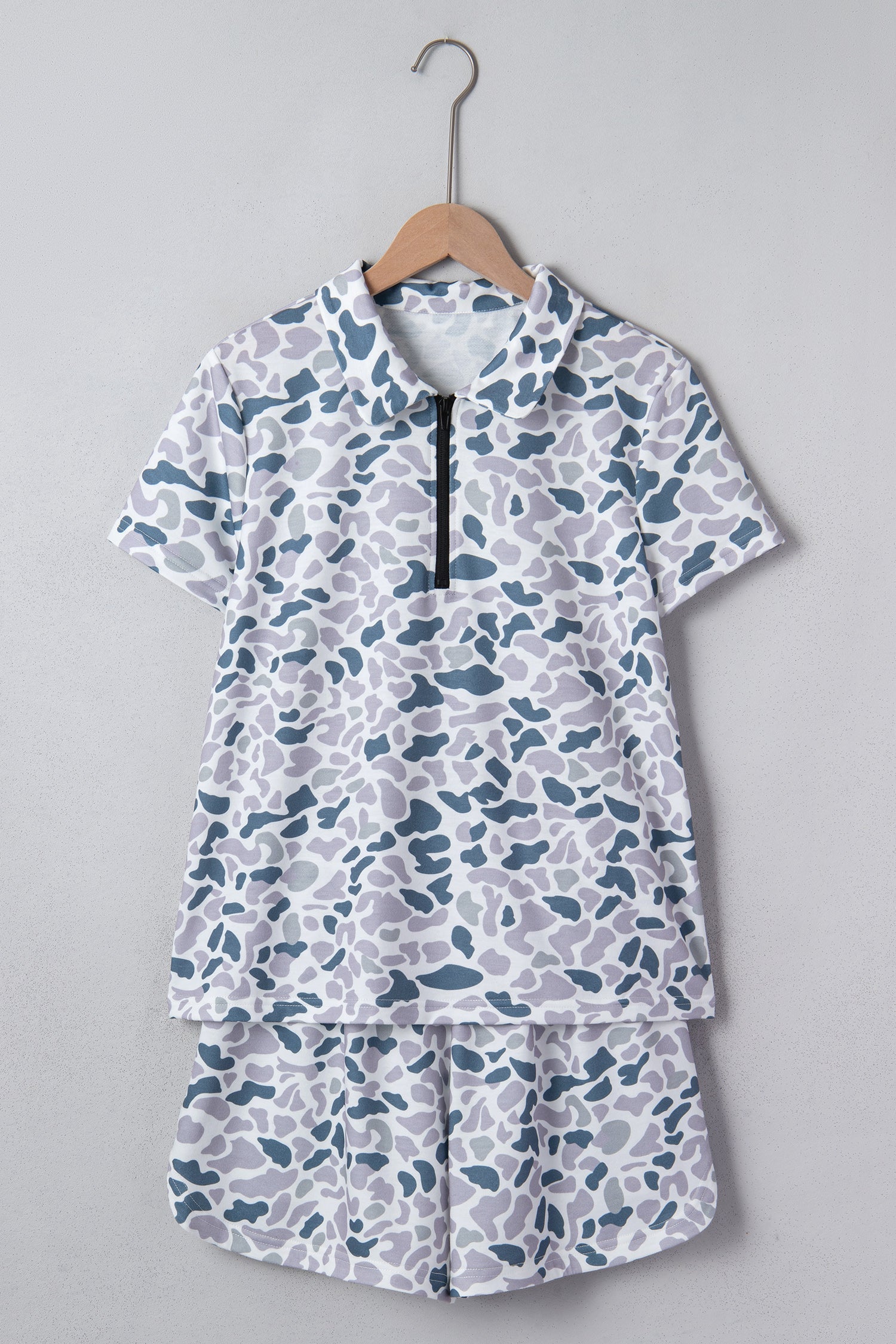 Reyna Polo Collar Lounge Set