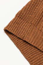 Emily Short Sleeve Notched Sweater