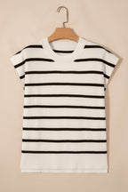 Alayna Crewneck Short Sleeve Sweater