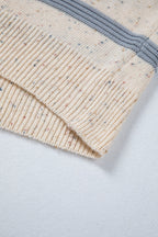 Vivienne Shoulder Heathered Knit Sweater