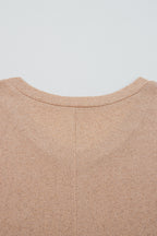 Abby Shoulder Knit Tunic PLUS Top