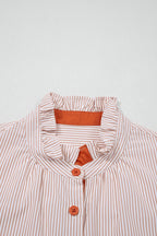 Maren Frilled Collar Down Shirt