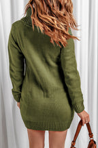 Isabella Cowl Cable Knit Sweater