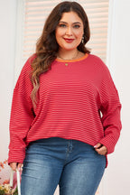 Eliza Sleeve Decor top Long Sleeve PLUS Top