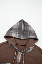Marceline Down Drawstring Hooded Shacket