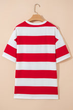 Tiana Block Oversize Tunic Tee
