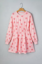 Anna Sleeve Flared Mini Dress
