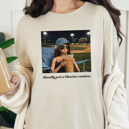 Wholesale Barbie Bleacher Creature Graphic Tee - Natural Tee