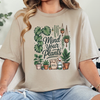 Wholesale Plant Lover Graphic Tee - Tan Tee