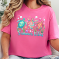 Wholesale Summer Vibes Sea Turtles Graphic Tee - Charity Pink Tee