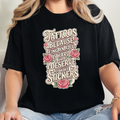 Wholesale Deserve to have Stickers Graphic Tee - Black