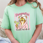 Wholesale Margaritas Made Me Graphic Tee - Mint Tee
