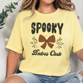 Wholesale Spooky Babes Club Graphic Tee - Heather French Vanilla